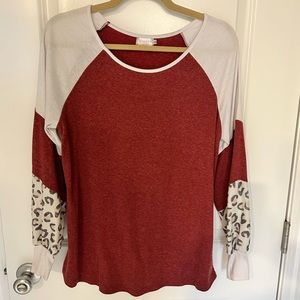 Flowy Long Sleeve tunic top